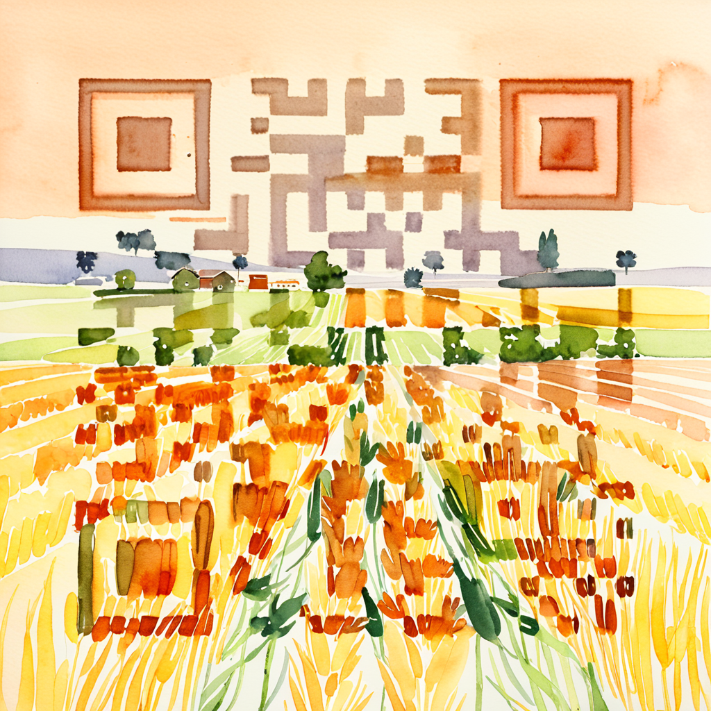 QR artístico de Lanscape — diseño de Naturaleza
