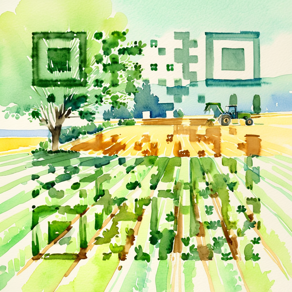 QR artístico de Landscape — diseño de Naturaleza