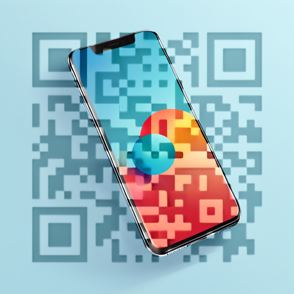 QR artístico de Cellphone — diseño de Objetos y Tecnología