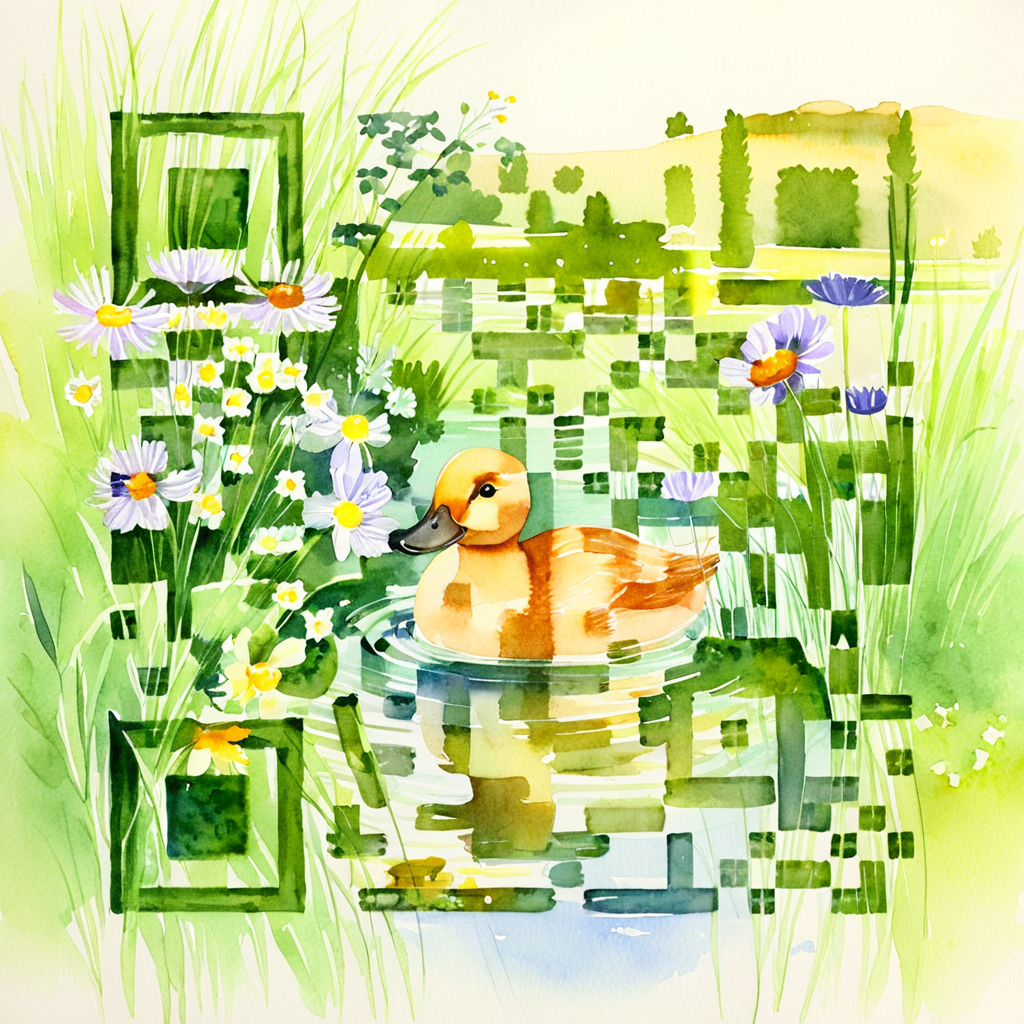 QR artístico de Pato — diseño de Animales