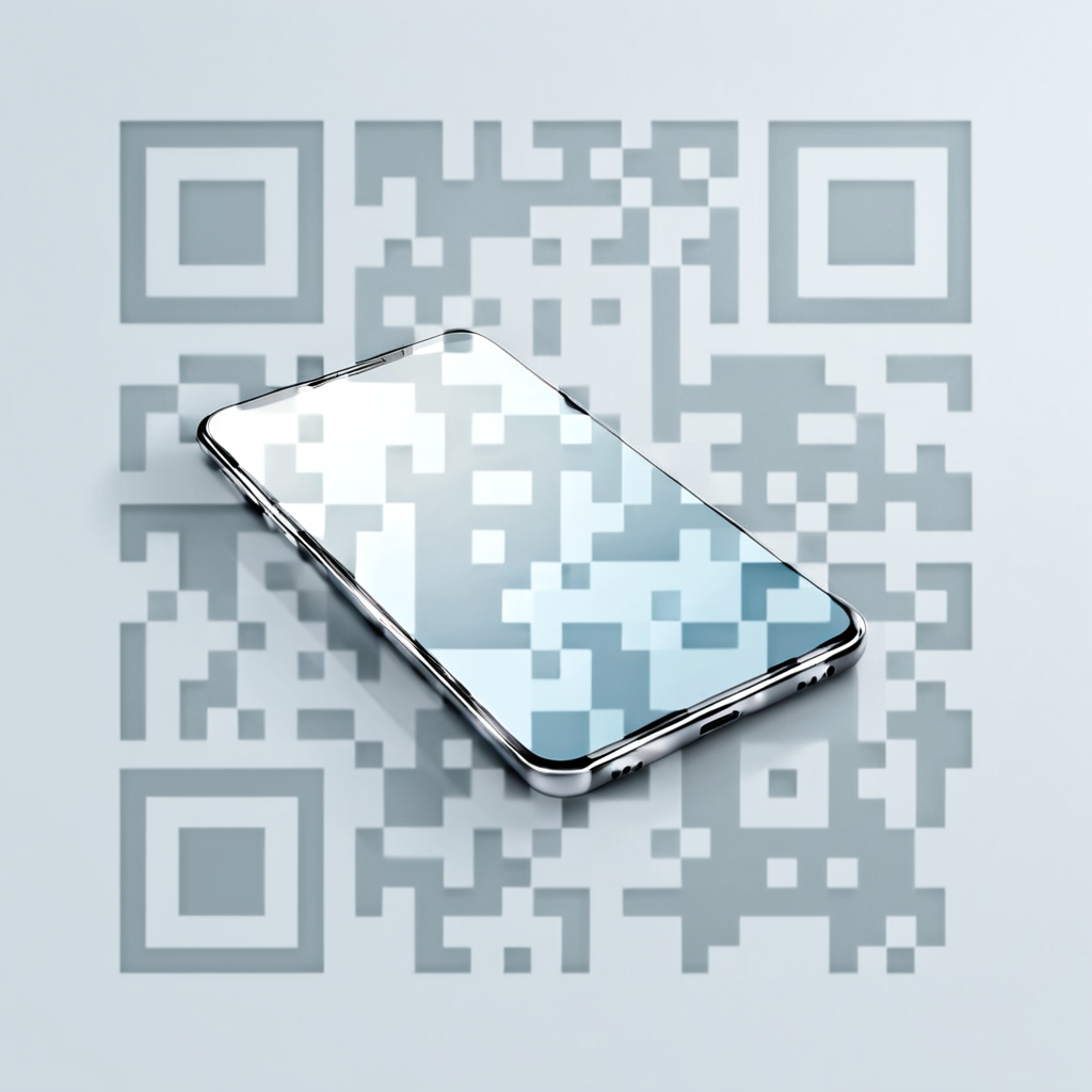 QR artístico de Cellphone — diseño de Objetos y Tecnología