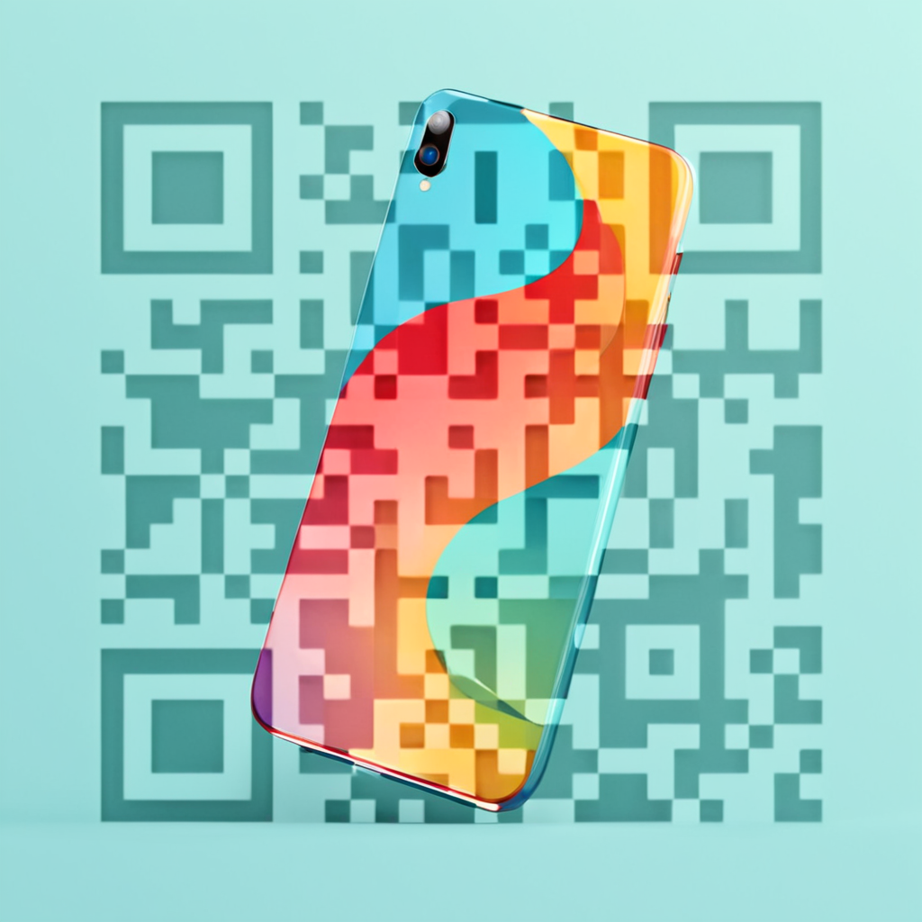QR artístico de Telefono — diseño de Objetos y Tecnología