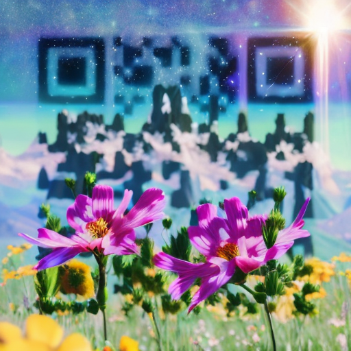 Ready-to-use artistic QR code