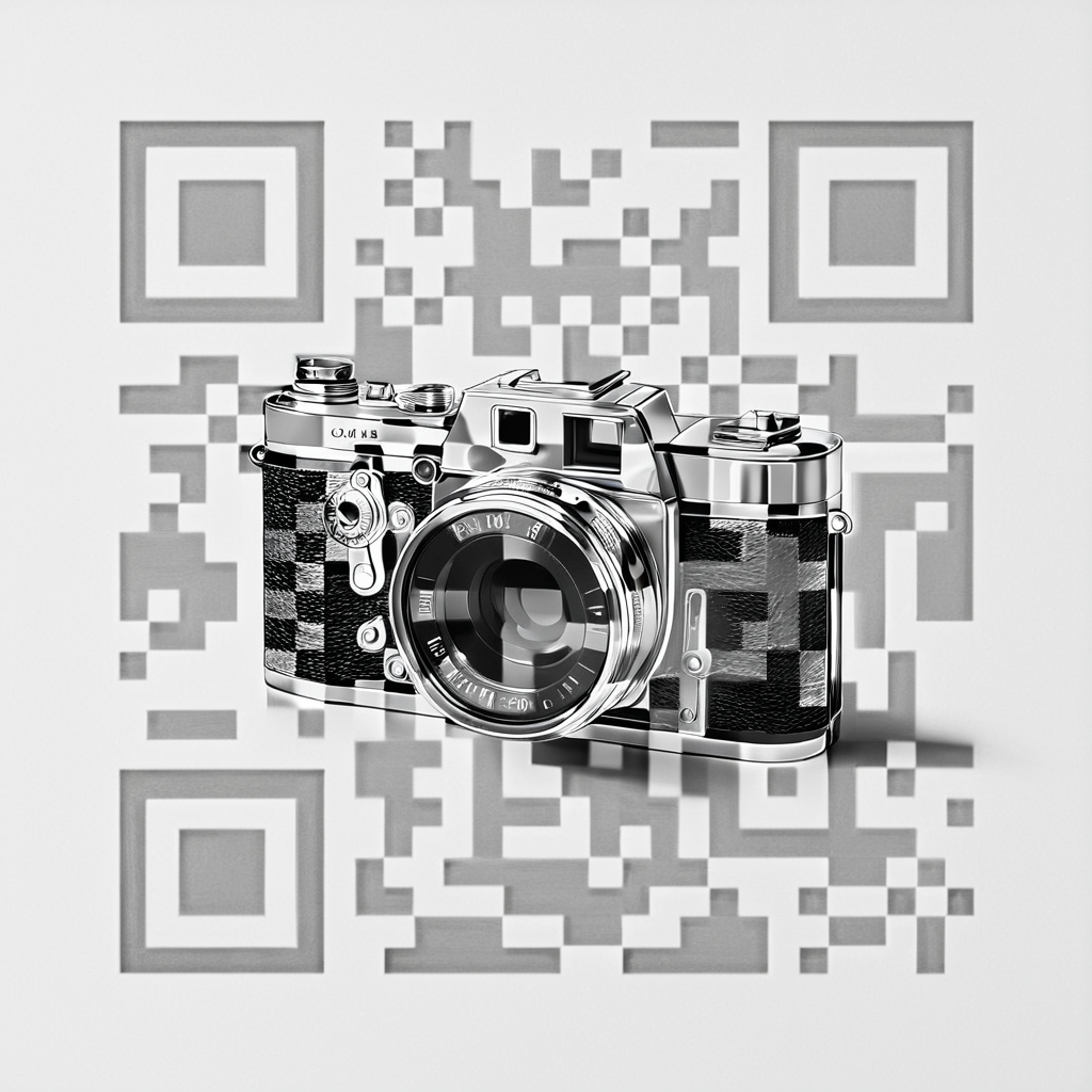 QR artístico de Camera — diseño de Objetos y Tecnología