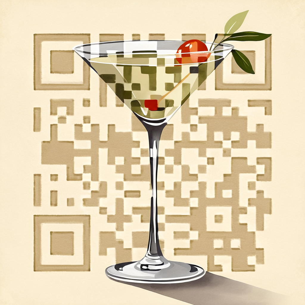 QR artístico de Comida y Bebidas